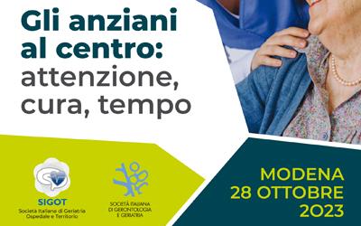 Gli anziani al centro: attenzione, cura, tempo